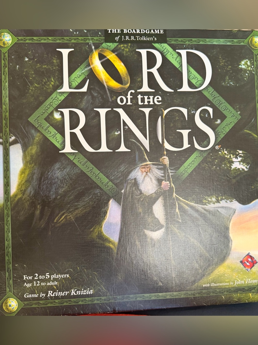 Lord of the Rings Board Game by Reiner Knizin